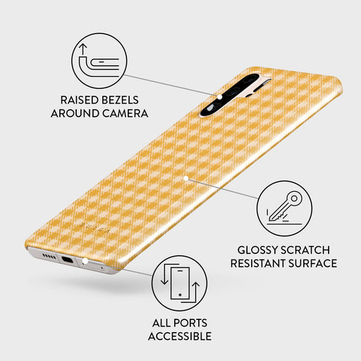 Tuscan Sun - Yellow Plaid Huawei P30 Pro Case 3