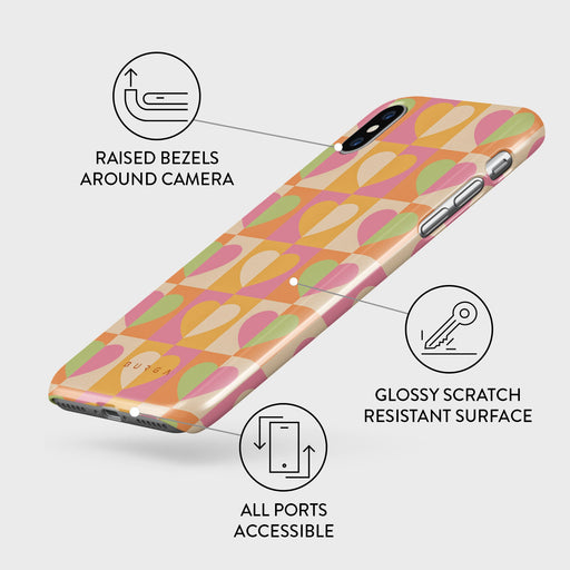 Summer Love - Heart iPhone X / XS Case 3