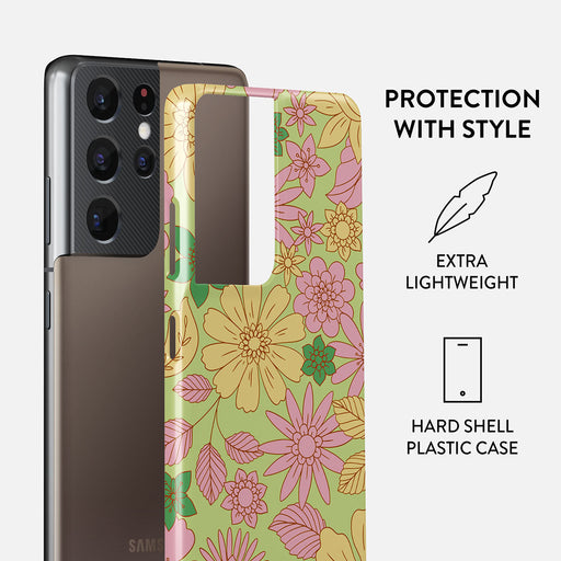 Amalfi Coast - Colorful Floral Samsung Galaxy S21 Ultra Case 2