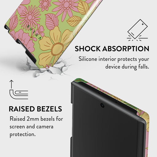 Amalfi Coast - Colorful Floral Samsung Galaxy Note 10 Plus Case 8
