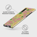 Amalfi Coast - Colorful Floral Samsung Galaxy Note 10 Plus Case 7