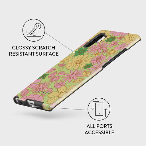 Amalfi Coast - Colorful Floral Samsung Galaxy Note 10 Plus Case 7