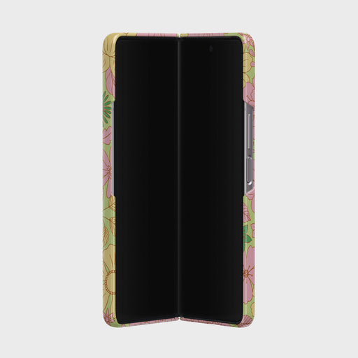 Amalfi Coast - Colorful Floral Samsung Galaxy Z Fold 4 Case 5