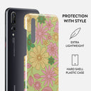 Amalfi Coast - Colorful Floral Huawei P20 Case 2
