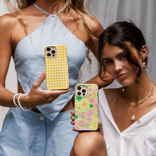 Tuscan Sun - Yellow Plaid Huawei P30 Pro Case 13