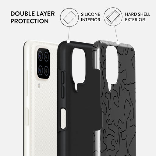 Black Rock - Samsung Galaxy A12 4G Case 2