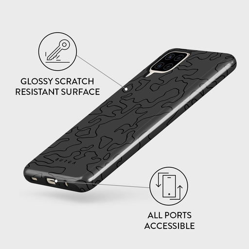 Black Rock - Samsung Galaxy A12 4G Case 3