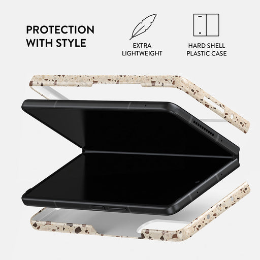 Distant Noise - Terazzo Samsung Galaxy Z Fold 4 Case 2