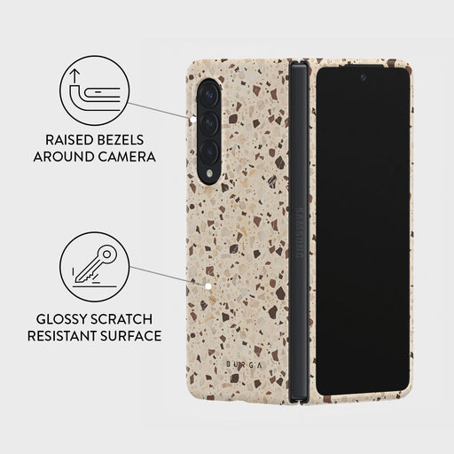 Distant Noise - Terazzo Samsung Galaxy Z Fold 4 Case 3