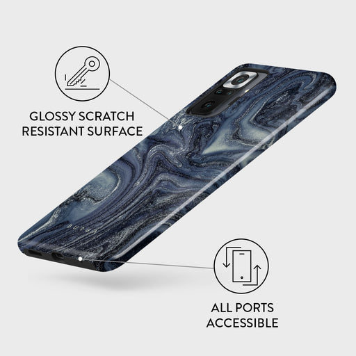 Navy Trench - Blue Xiaomi Redmi Note 10 Pro Case 3