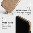 Simply Cream - Quilted iPhone 14 Pro Max Case 8