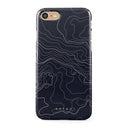 Drifting Shores - Line Art iPhone SE (2020) Case 1