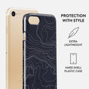 Drifting Shores - Line Art iPhone SE (2020) Case 2