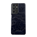 Drifting Shores - Line Art Samsung Galaxy S21 Ultra Case 1