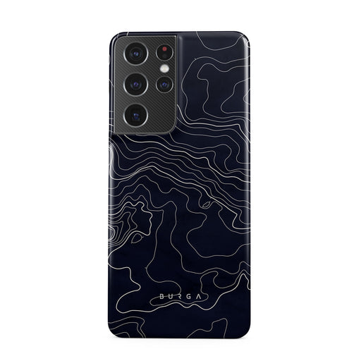 Drifting Shores - Line Art Samsung Galaxy S21 Ultra Case 1