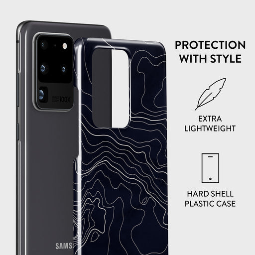 Drifting Shores - Line Art Samsung Galaxy S20 Ultra 4G / 5G Case 2