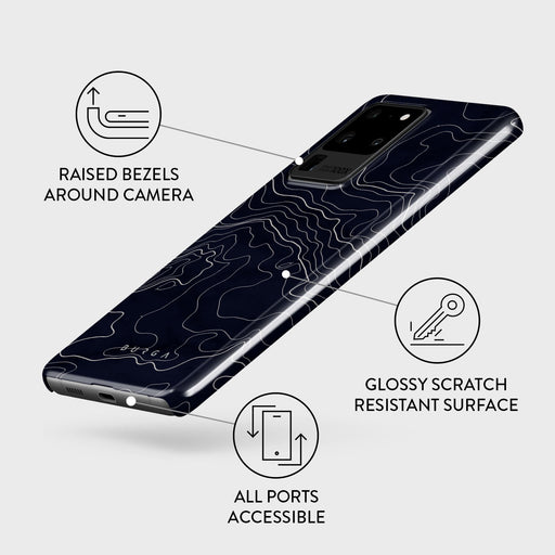 Drifting Shores - Line Art Samsung Galaxy S20 Ultra 4G / 5G Case 3