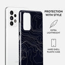 Drifting Shores - Line Art Samsung Galaxy A72 4G / 5G Case 2
