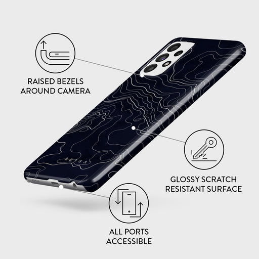 Drifting Shores - Line Art Samsung Galaxy A72 4G / 5G Case 3