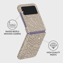 Wild Terrain - Minimalist Samsung Galaxy Z Flip 4 Case 3