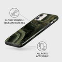 Misty Forest - Green Marble iPhone 11 Case 7