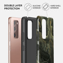 Misty Forest - Green Marble Samsung Galaxy Note 20 4G / 5G Case 6