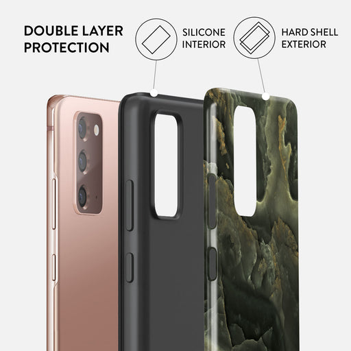 Misty Forest - Green Marble Samsung Galaxy Note 20 4G / 5G Case 6