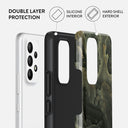 Misty Forest - Green Marble Samsung Galaxy A33 Case 2