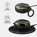 Misty Forest - Green Marble Samsung Galaxy Buds Pro 2 Case 3