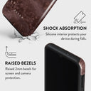 Fire Wood - Brown Marble Samsung Galaxy A13 4G Case 4