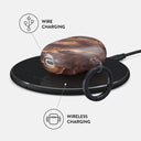 Fire Wood - Brown Marble Google Pixel Buds 2 Case 3