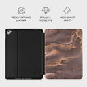 Fire Wood - Brown Marble iPad 9.7 (6th/5th Gen) Case 3