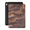 Fire Wood - Brown Marble iPad 10.9 (A16/10th Gen) Case 1