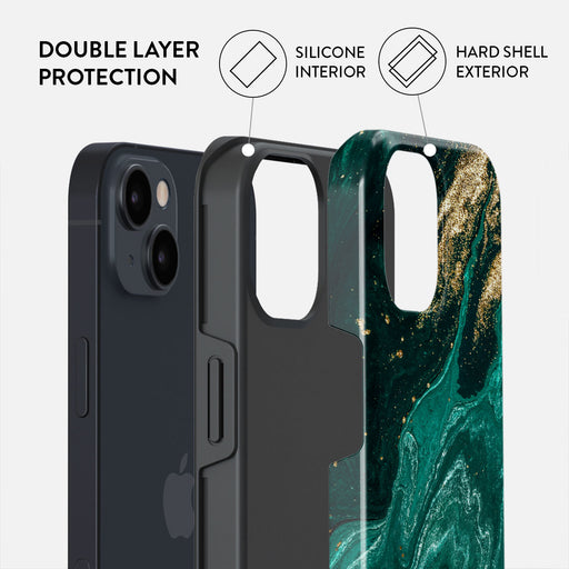 Emerald Pool - Elegant iPhone 13 Mini Case 6