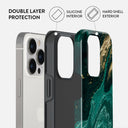 Emerald Pool - Elegant iPhone 14 Pro Max Case 6