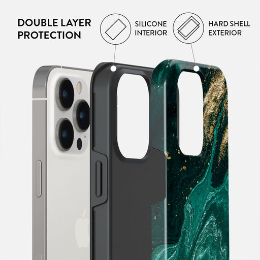 Emerald Pool - Elegant iPhone 14 Pro Max Case 6