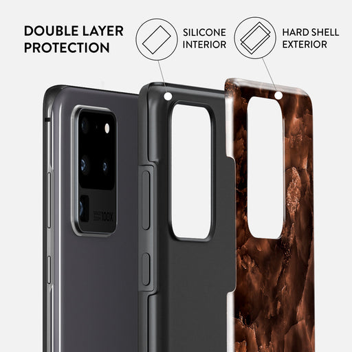 Toasted Chestnut - Brown Samsung Galaxy S20 Ultra 4G / 5G Case 6