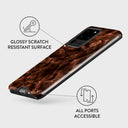 Toasted Chestnut - Brown Samsung Galaxy S20 Ultra 4G / 5G Case 7