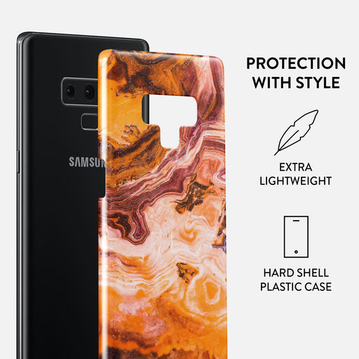 Pumpkin Spice - Orange Samsung Galaxy Note 9 Case 2