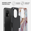 Frozen Leaves - Cute Marble Xiaomi 11 Lite 5G NE Case 2
