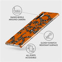 Bitter Apricot - Snake Samsung Galaxy Note 10 Plus Case 3