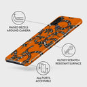Bitter Apricot - Snake Samsung Galaxy A21s 4G Case 3