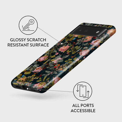 Bloomy Garden - Vintage Google Pixel 6a Case 3