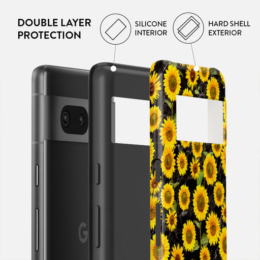 Sunflower Glimmer - Google Pixel 7a Case 2