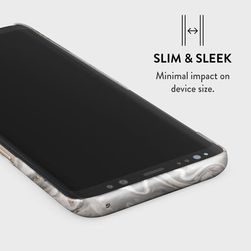 Snowstorm - Grey Marble Samsung Galaxy S9 Plus Case 4