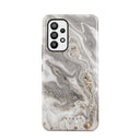 Snowstorm - Grey Marble Samsung Galaxy A53 Case