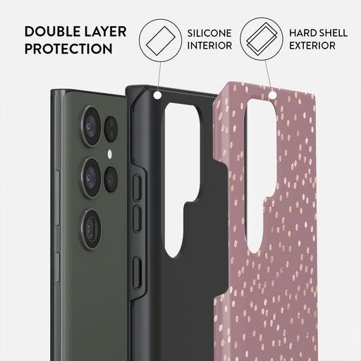 Hot Cocoa - Spotted Samsung Galaxy S23 Ultra Case 6