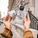 Snowstorm - Grey Marble Samsung Galaxy A53 Case 6