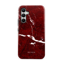 Iconic Red Ruby - Marble Samsung Galaxy A54 Case 1