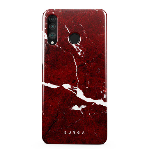 Iconic Red Ruby - Marble Huawei P30 Lite Case 1